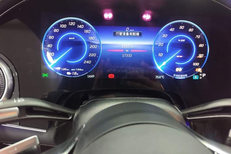 Used Mercedes-Benz EQS 2022 Updated Version 450+ Pioneer Edition Instrument Cluster
