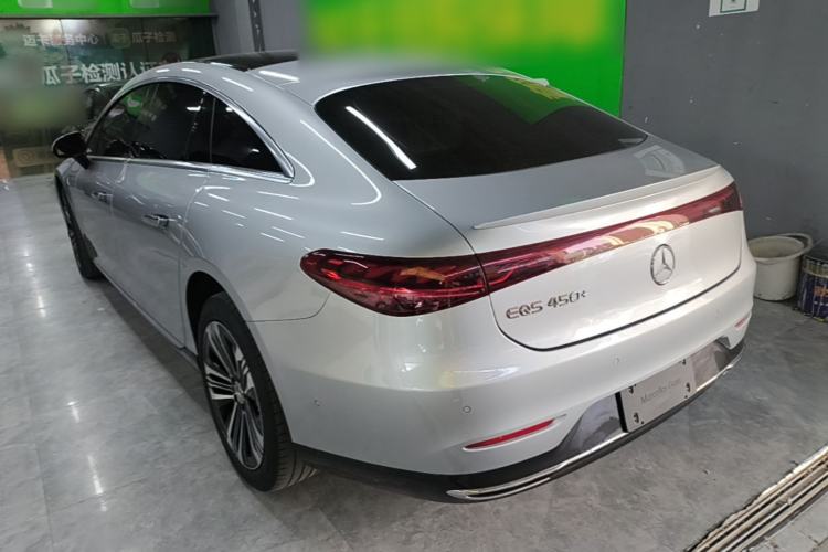 Used Mercedes-Benz EQS 2022 Updated Version 450+ Pioneer Edition Rear Left 45 Deg