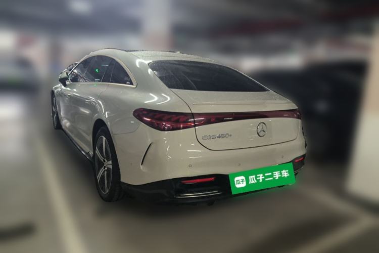 Used Mercedes-Benz EQS 2022 Updated Version 450+ Luxury Edition Rear Left 45 Deg