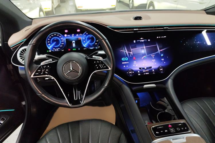 Used Mercedes-Benz EQS 2022 Updated Version 450+ Pioneer Edition Steering Wheel