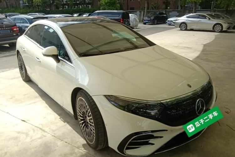 Used Mercedes-Benz EQS 2022 Updated 580 4MATIC Exterior 1