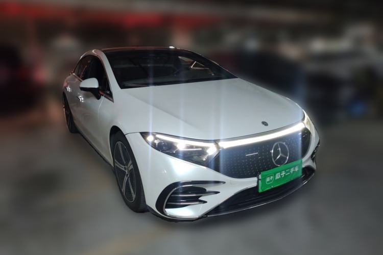 Used Mercedes-Benz EQS 2022 450+ Luxury Edition Front Right 45 Deg