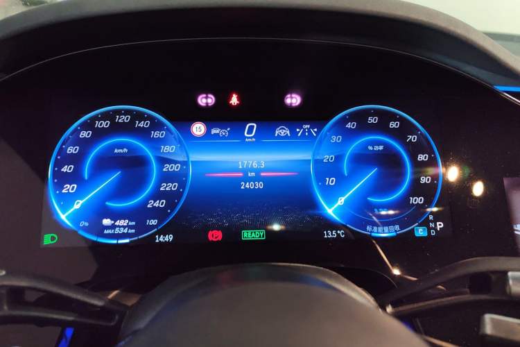 Used Mercedes-Benz EQS 2022 Updated Version 450+ Pioneer Edition Instrument Cluster