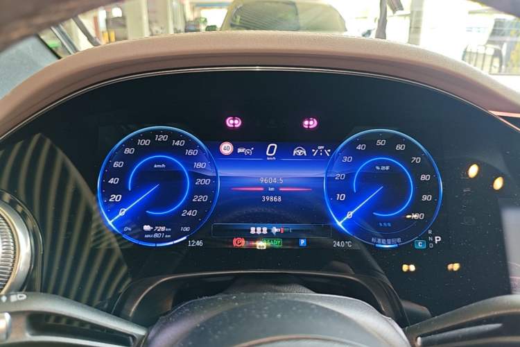 Used Mercedes-Benz EQS 2022 Updated Version 450+ Luxury Edition Instrument Cluster