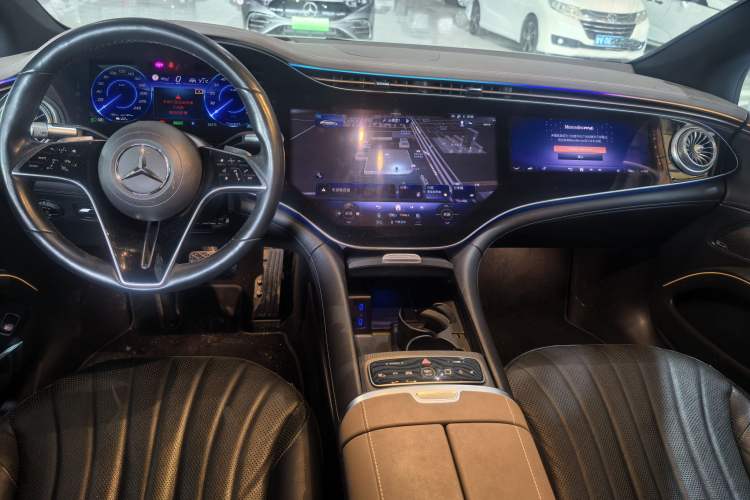 Used Mercedes-Benz EQS 2022 Updated Version 450+ Luxury Edition Interior 8