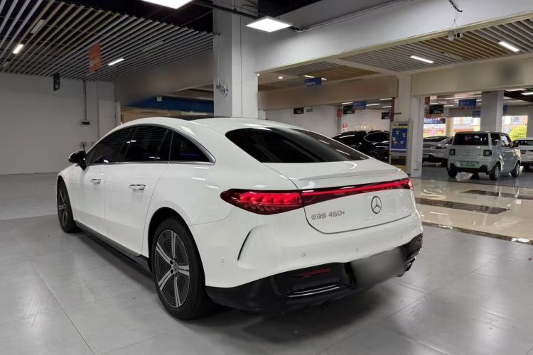 Used Mercedes-Benz EQS 2022 Updated Version 450+ Luxury Edition Rear Left 45 Deg