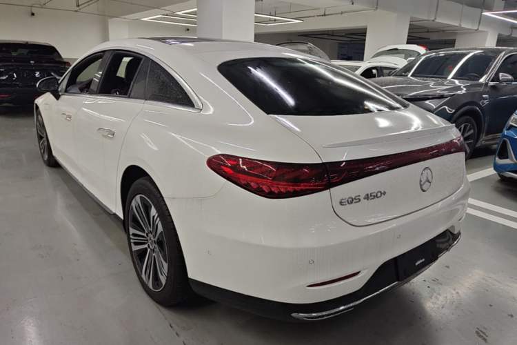 Used Mercedes-Benz EQS 2022 Updated Version 450+ Pioneer Edition Rear Left 45 Deg