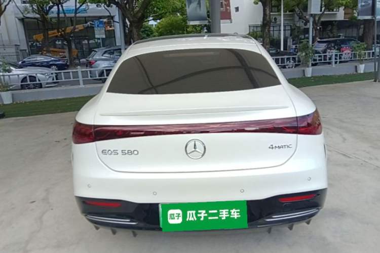 Used Mercedes-Benz EQS 2022 Updated 580 4MATIC Rear