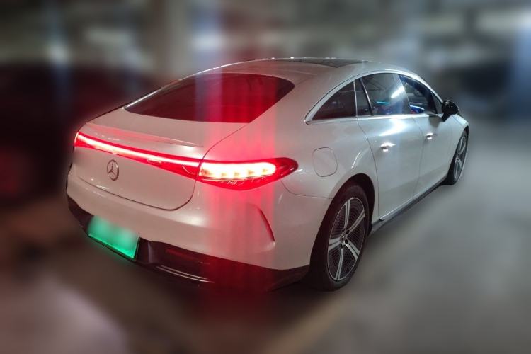 Used Mercedes-Benz EQS 2022 450+ Luxury Edition Rear Right 45 Deg