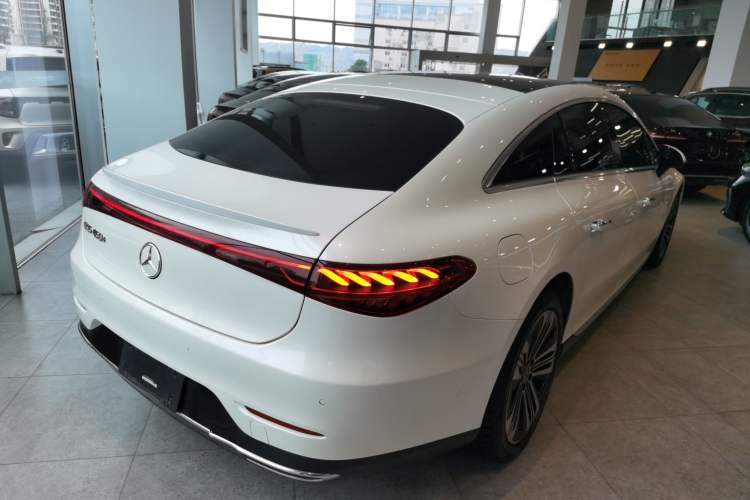 Used Mercedes-Benz EQS 2022 Updated Version 450+ Pioneer Edition Rear Right 45 Deg