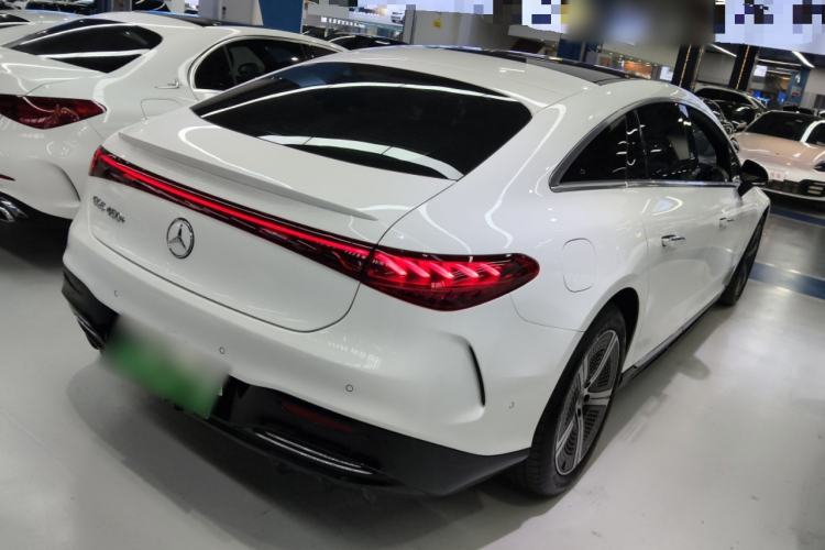 Used Mercedes-Benz EQS 2022 450+ Luxury Edition Rear Right 45 Deg