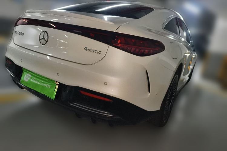Used Mercedes-Benz EQS 2022 580 4MATIC Rear Right 45 Deg