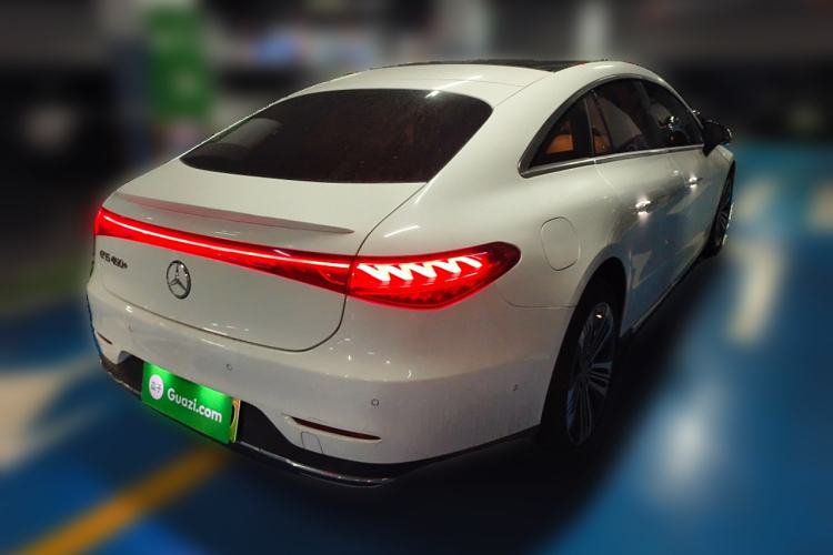Used Mercedes-Benz EQS 2022 450+ Pioneer Edition Rear Right 45 Deg