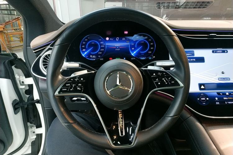 Used Mercedes-Benz EQS 2022 Updated Version 450+ Pioneer Edition Steering Wheel