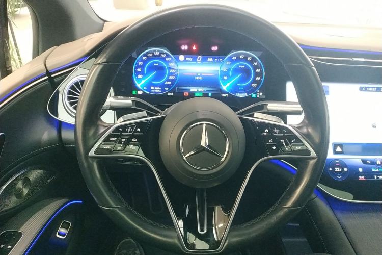 Used Mercedes-Benz EQS 2022 Updated Version 450+ Luxury Edition Steering Wheel