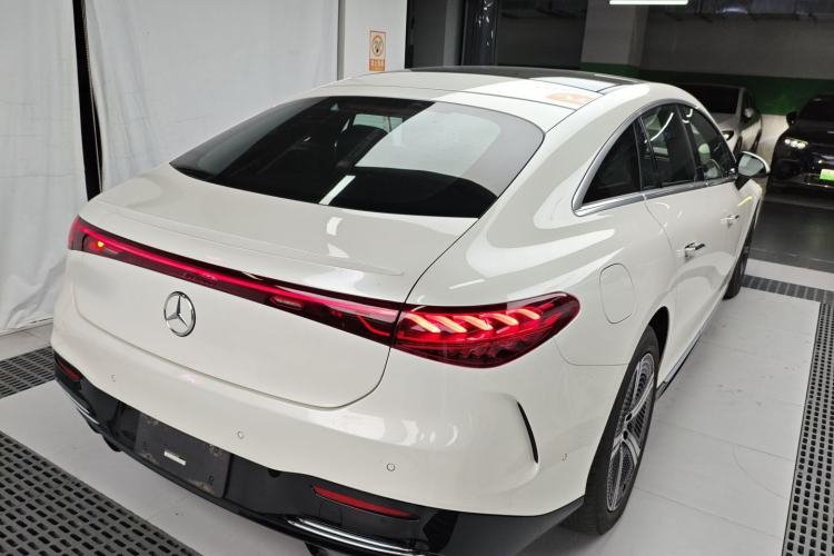Used Mercedes-Benz EQS 2023 450+ Luxury Edition Rear Right 45 Deg