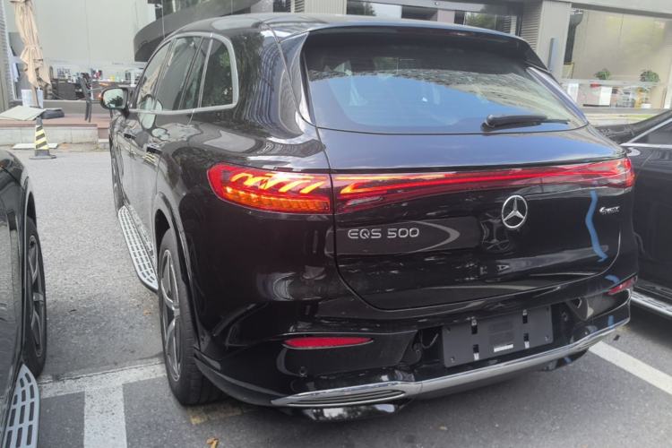 Used Mercedes-Benz EQS 2025 500 4MATIC Rear Left 45 Deg