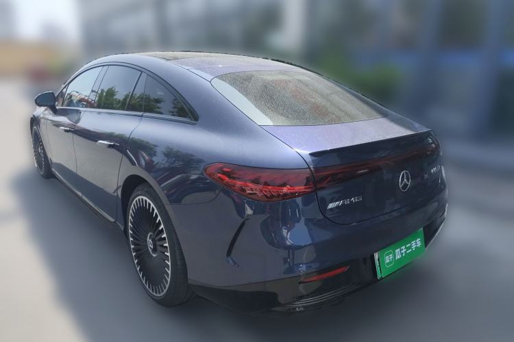 Used Mercedes-Benz EQS AMG 2022 AMG EQS 53 4MATIC+ Rear Left 45 Deg
