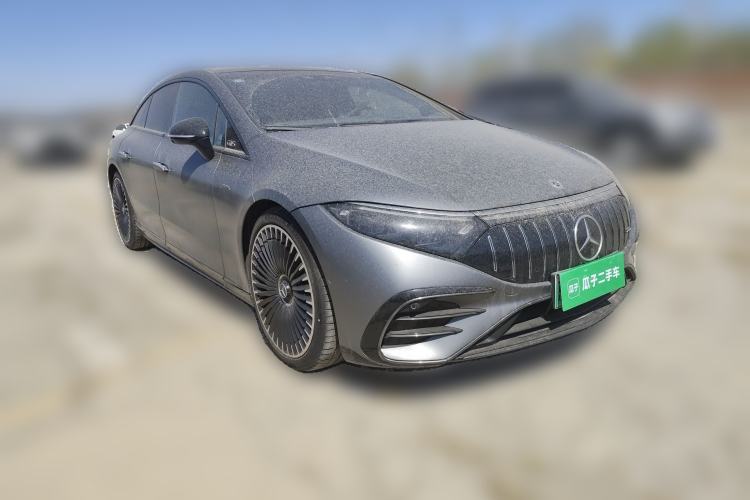 Used Mercedes-Benz EQS AMG 2022 AMG EQS 53 4MATIC+ Front Right 45 Deg