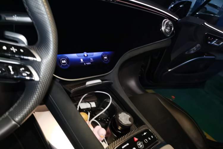 Used Mercedes-Benz EQS AMG 2023 AMG EQS 53 4MATIC+ Audio And AC Panel