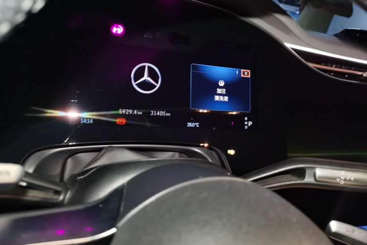 Used Mercedes-Benz EQS AMG 2023 AMG EQS 53 4MATIC+ Odometer Close Up
