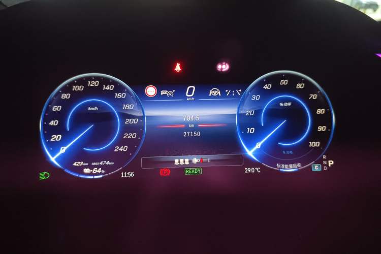 Used Mercedes-Benz EQS SUV 2023 450+ Instrument Cluster