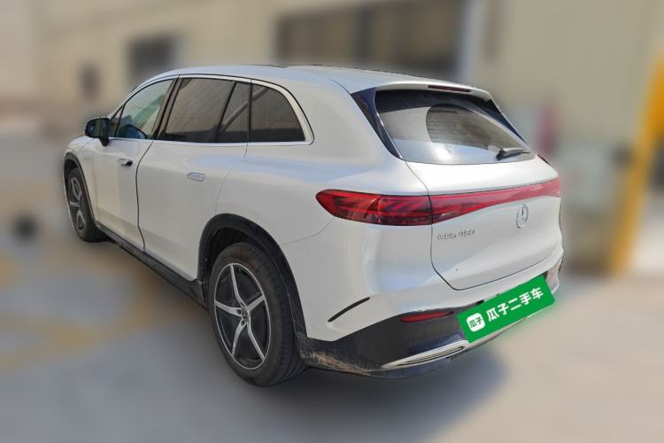Used Mercedes-Benz EQS SUV 2023 450 4MATIC Pioneer Edition Rear Left 45 Deg