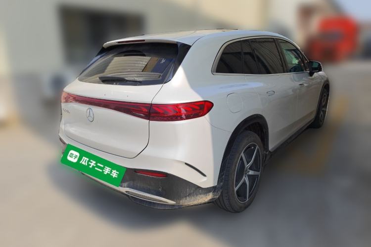 Used Mercedes-Benz EQS SUV 2023 450 4MATIC Pioneer Edition Rear Right 45 Deg