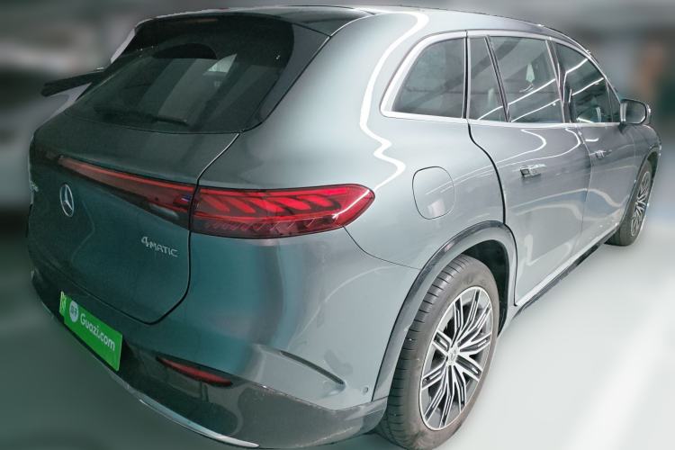 Used Mercedes-Benz EQS SUV 2023 450 4MATIC Luxury Edition Rear Right 45 Deg