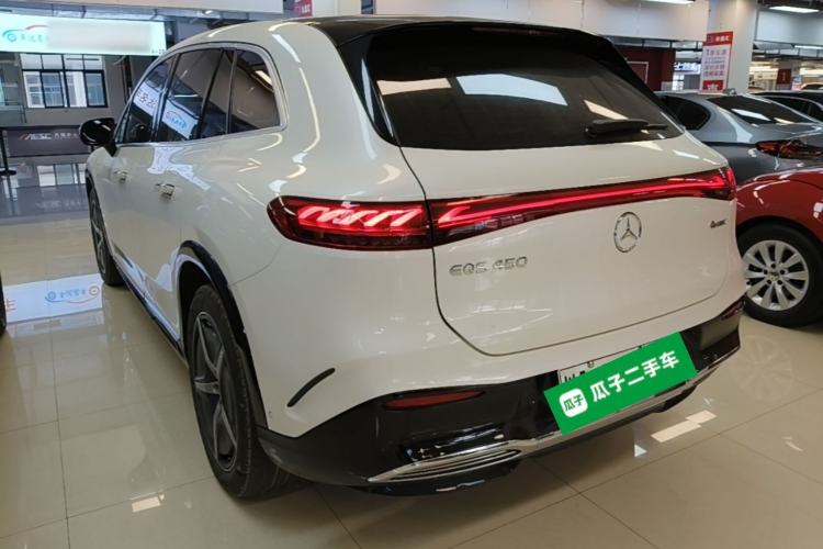 Used Mercedes-Benz EQS SUV 2023 450 4MATIC Pioneer Edition Rear Left 45 Deg