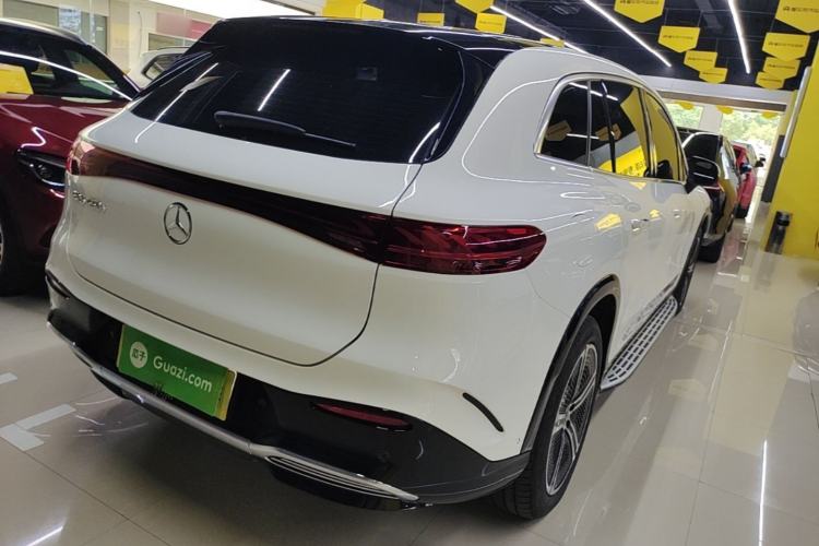 Used Mercedes-Benz EQS SUV 2023 450+ Rear Right 45 Deg