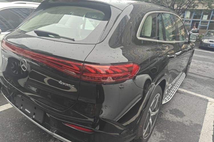 Used Mercedes-Benz EQS SUV 2025 500 4MATIC Rear Right 45 Deg
