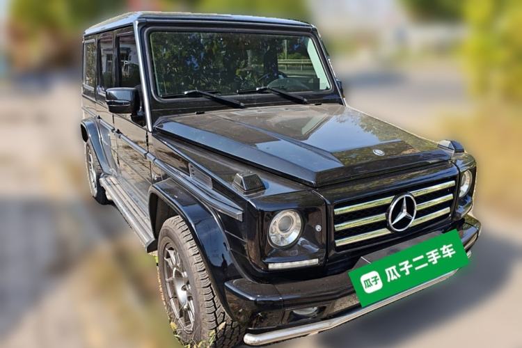 Used Mercedes-Benz G-Class 2010 G 500 Front Right 45 Deg