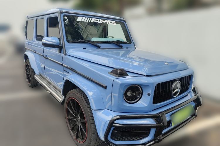 Used Mercedes-Benz G-Class 2010 G 500 Front Right 45 Deg