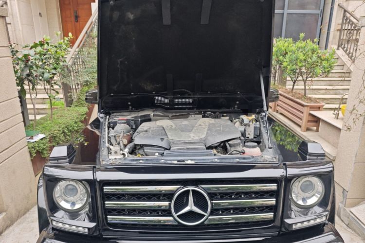 Used Mercedes-Benz G-Class 2017 G 350 d Engine Bay