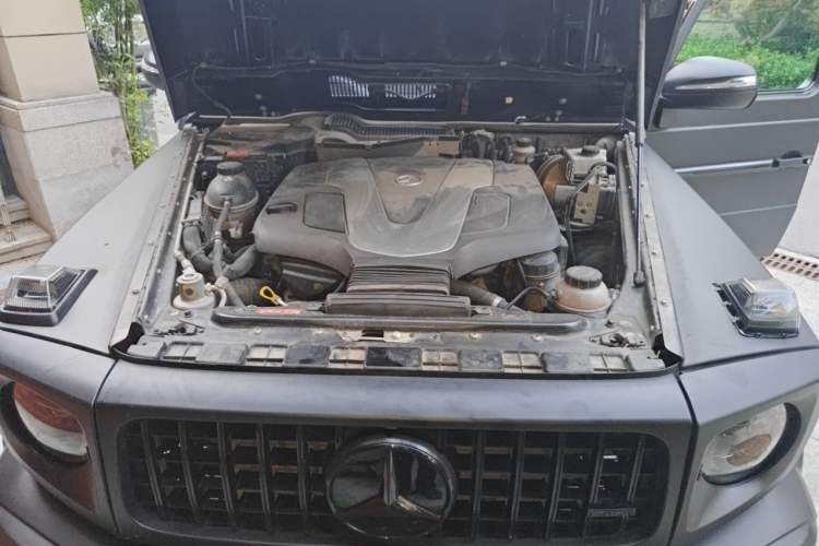 Used Mercedes-Benz G-Class 2017 G 350 d Engine Bay