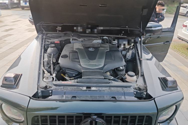 Used Mercedes-Benz G-Class 2017 G 350 d Engine Bay