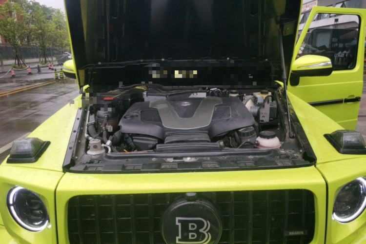 Used Mercedes-Benz G-Class 2017 G 350 d Engine Bay