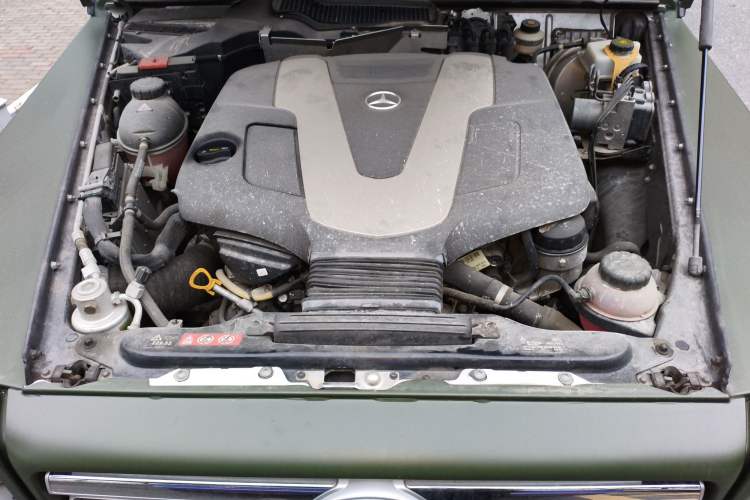 Used Mercedes-Benz G-Class 2017 G 350 d Engine Bay