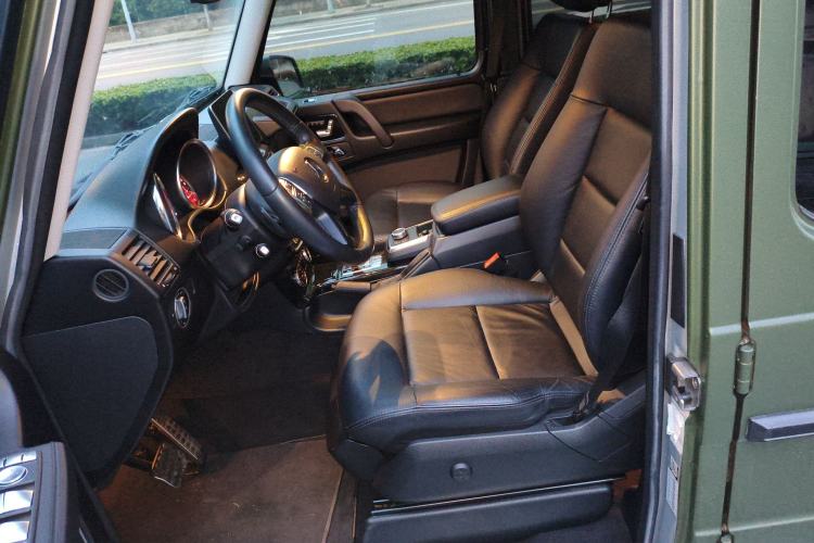 Used Mercedes-Benz G-Class 2017 G 350 d Left Front Seat