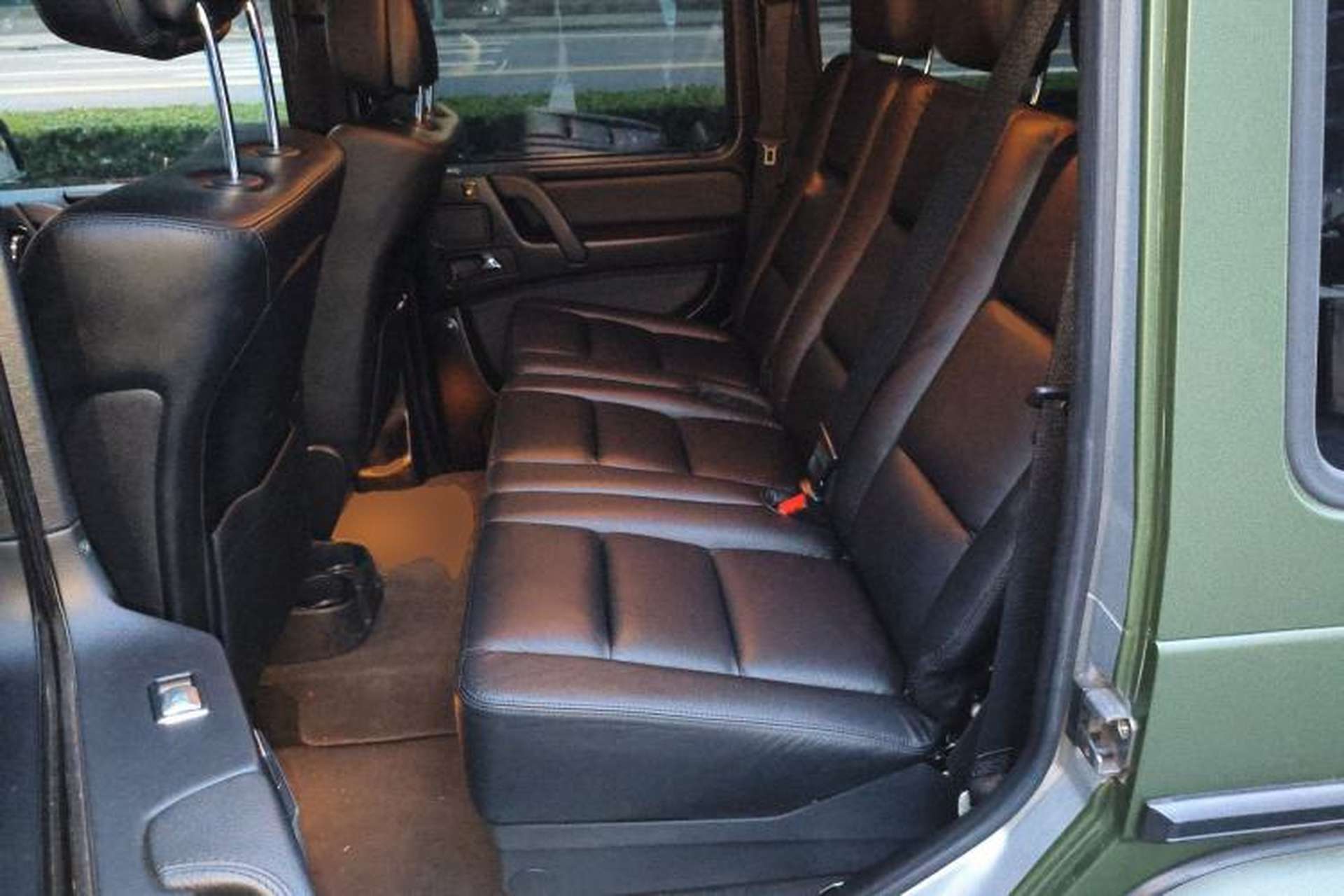 Used Mercedes-Benz G-Class 2017 G 350 d Left Rear Seat