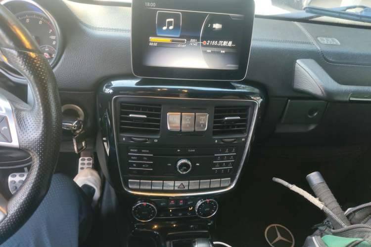 Used Mercedes-Benz G-Class 2017 G 500 Audio And AC Panel