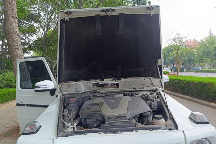 Used Mercedes-Benz G-Class 2017 G 350 d Engine Bay