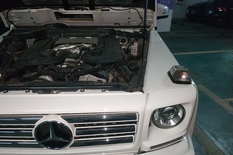 Used Mercedes-Benz G-Class 2017 G 500 Engine Bay Left