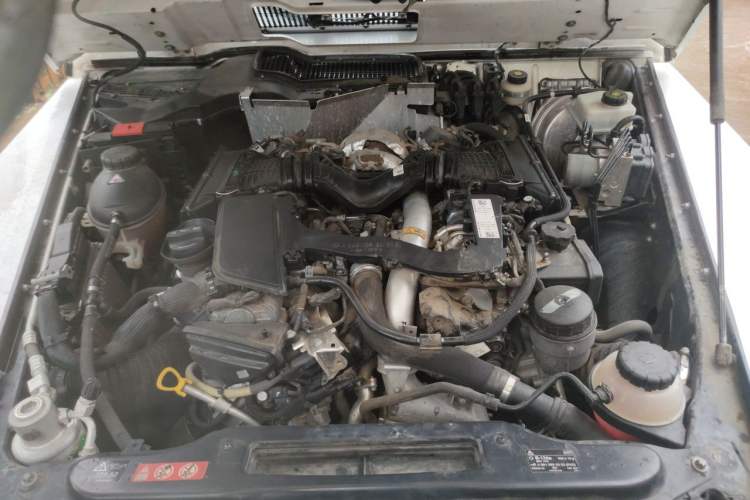 Used Mercedes-Benz G-Class 2017 G 350 d Engine Bay