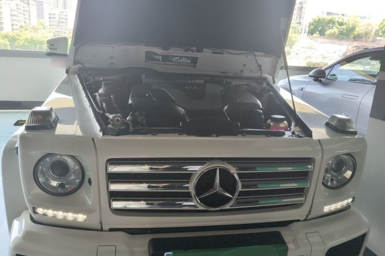 Used Mercedes-Benz G-Class 2017 G 350 d Engine Bay