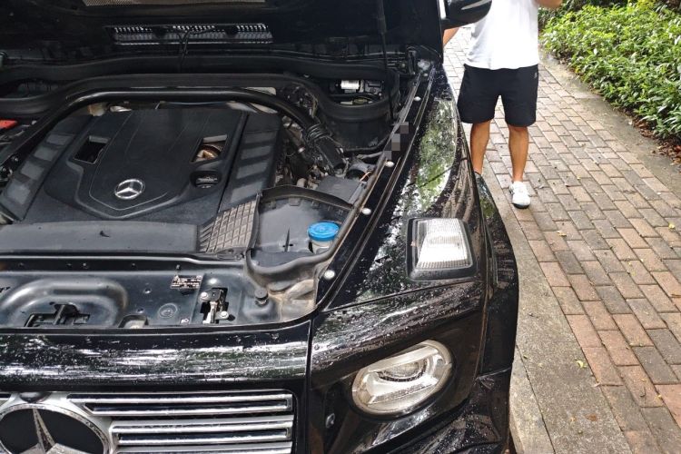 Used Mercedes-Benz G-Class 2019 G 500 Engine Bay Left