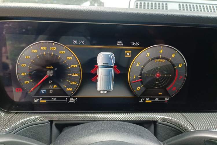 Used Mercedes-Benz G-Class 2019 Facelifted G 500 Instrument Cluster