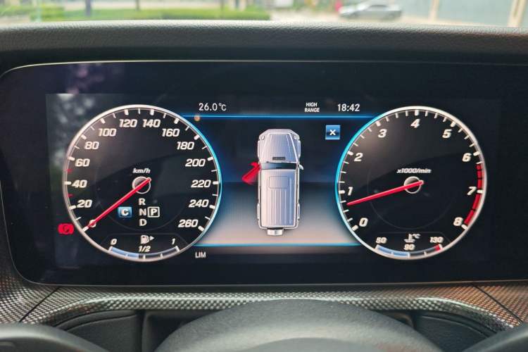 Used Mercedes-Benz G-Class 2019 Facelifted G 500 Instrument Cluster