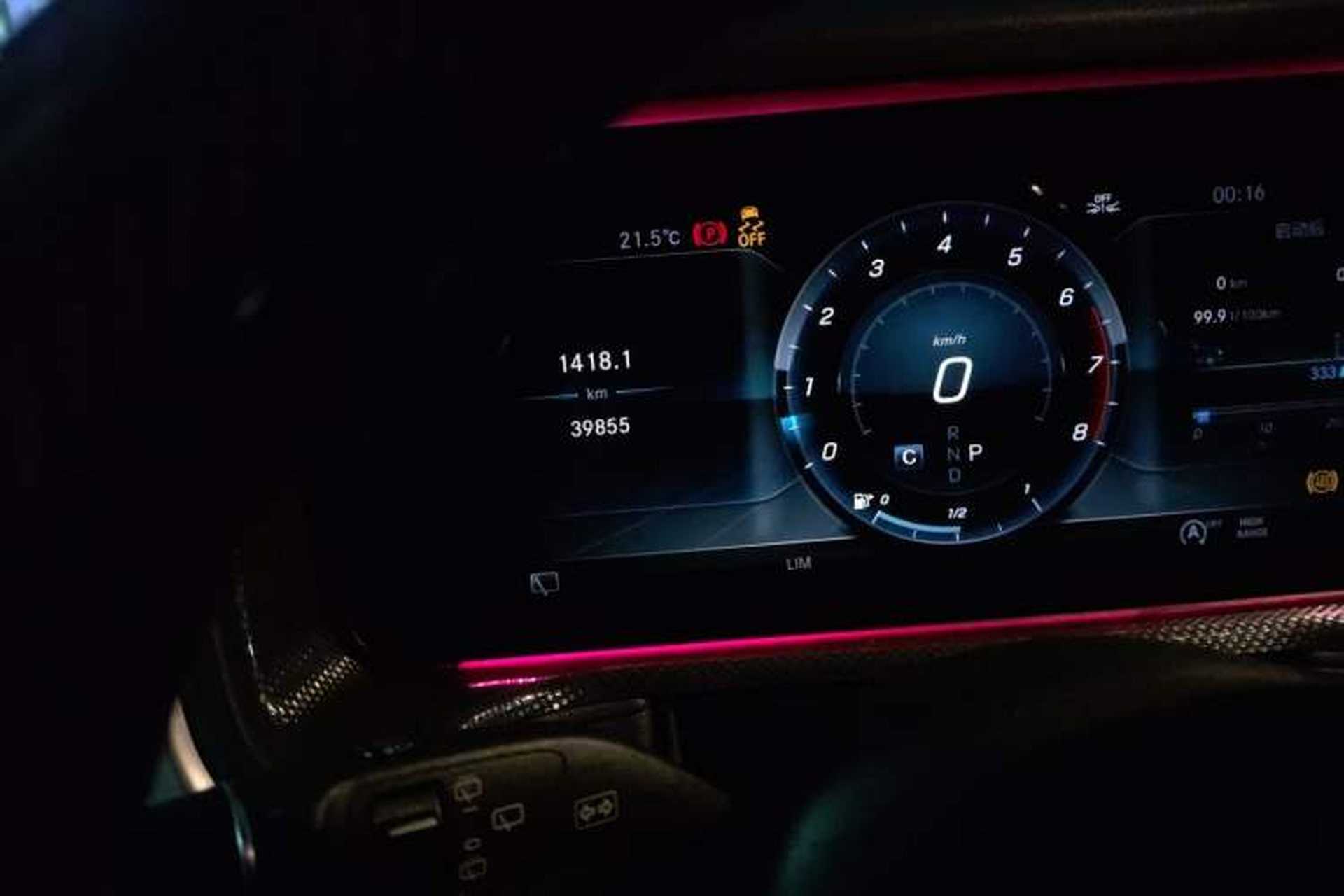 Used Mercedes-Benz G-Class 2019 G 500 Odometer Close Up
